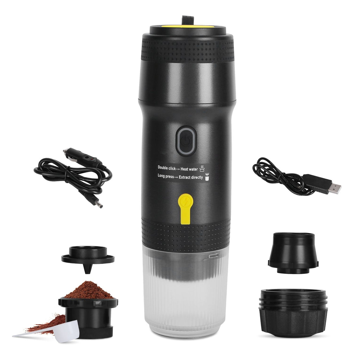 Portable Self-Heating Espresso Maker