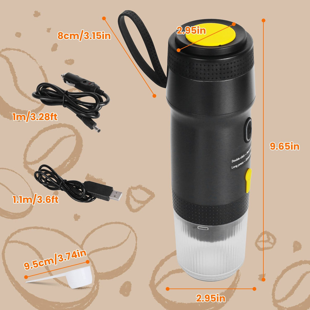 Portable Self-Heating Espresso Maker