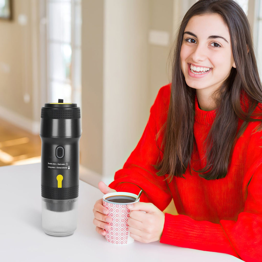 Portable Self-Heating Espresso Maker