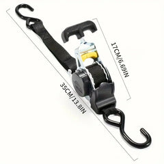 practical Self-Retracting Ratchet Strap for Cargo Securing
