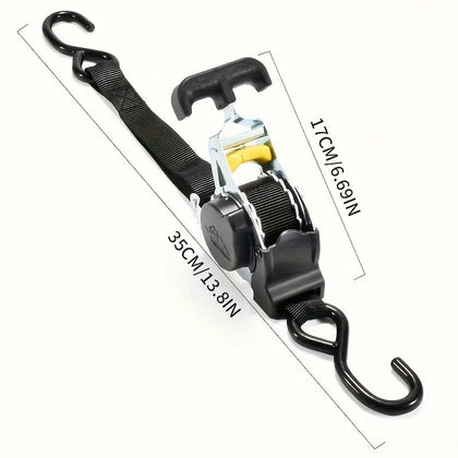 practical Self-Retracting Ratchet Strap for Cargo Securing