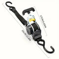 practical Retractable Ratchet Strap –, Capacity for Cargo Securing - Self Retractable Tie Down Strap,