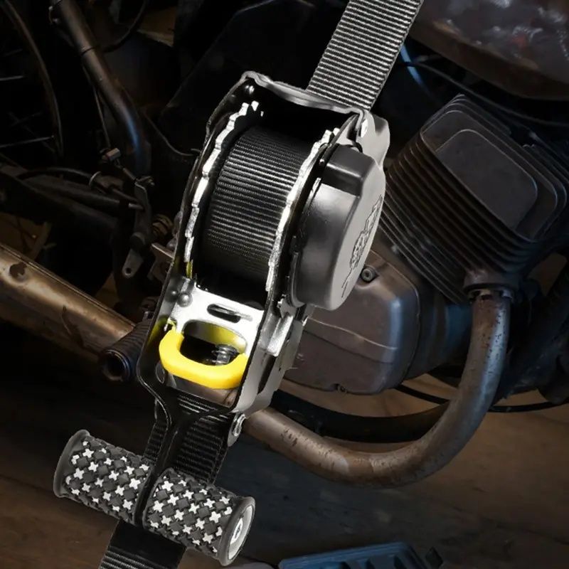 Automatic Retractable Ratchet Strap for Cargo