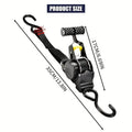 Automatic Retractable Ratchet Strap for Cargo