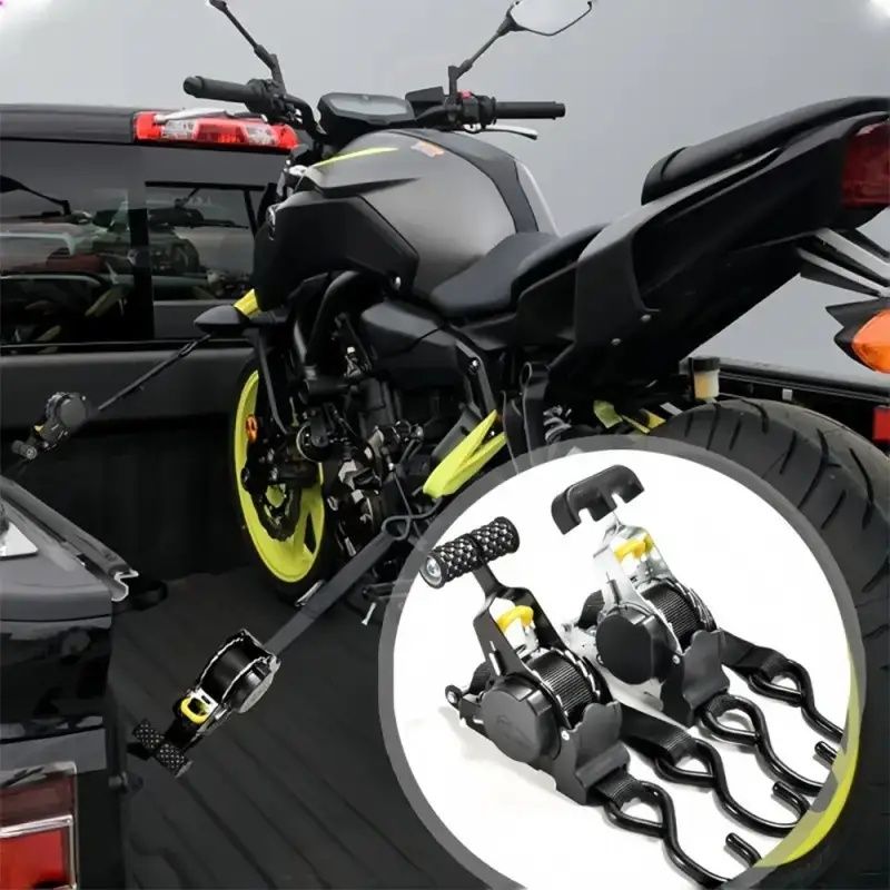 Automatic Retractable Ratchet Strap for Cargo