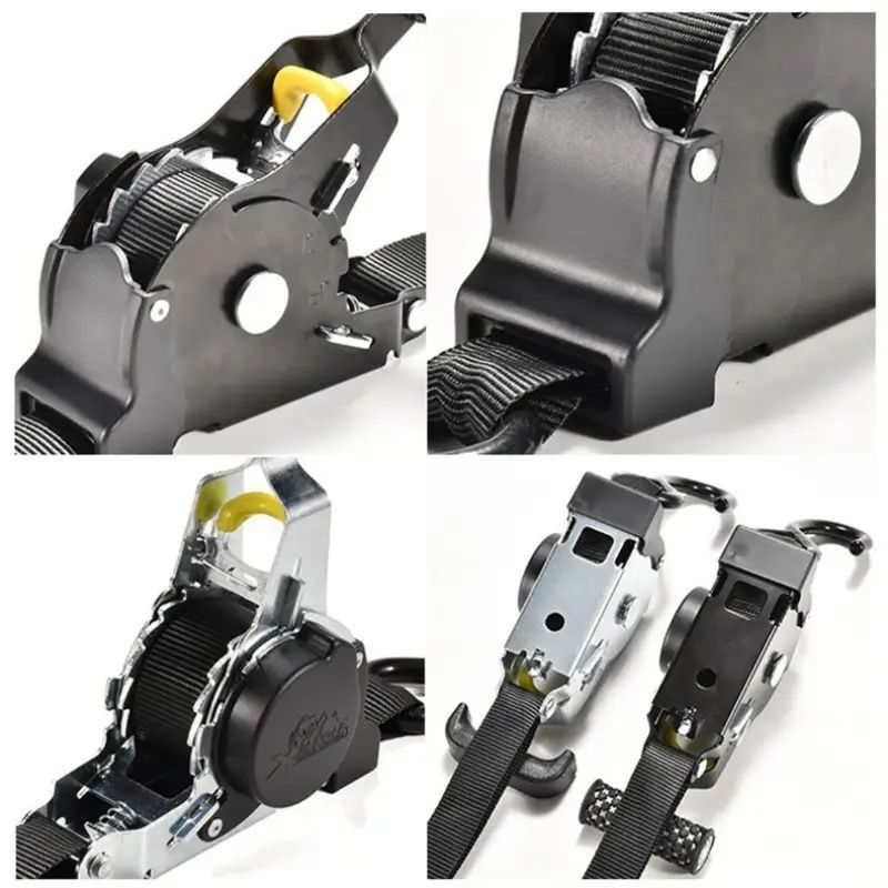Automatic Retractable Ratchet Strap for Cargo