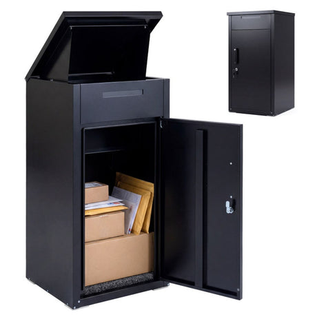 Lockable Two-in-One Mailbox and Parcel Box