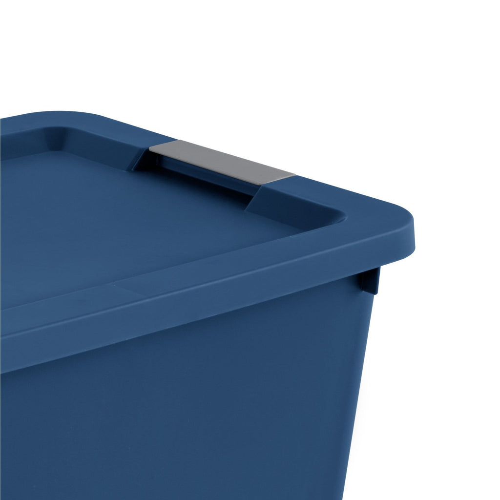 2-Pack Large Storage Bins with Secure Latching Lids