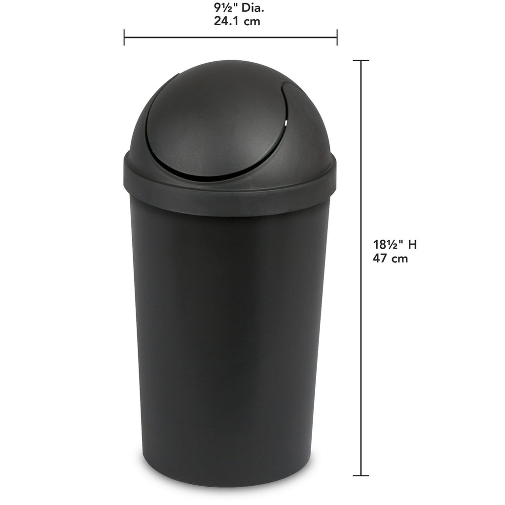 Space-Saving Wastebasket for Smaller Spaces