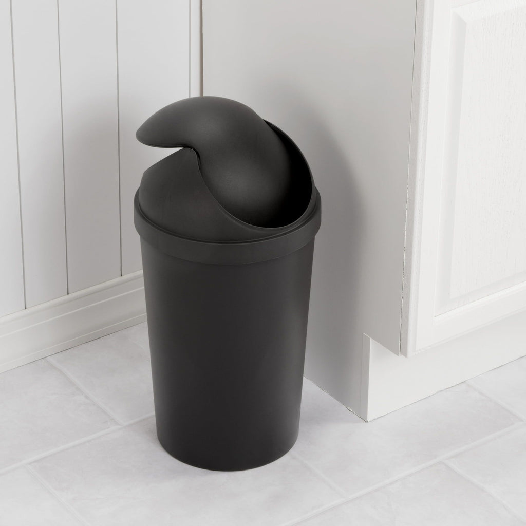 Space-Saving Wastebasket for Smaller Spaces