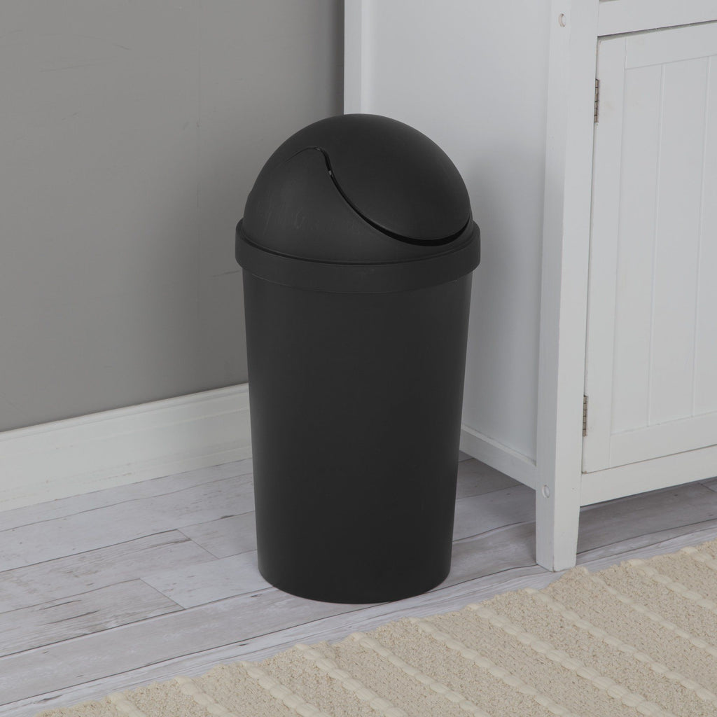 Space-Saving Wastebasket for Smaller Spaces