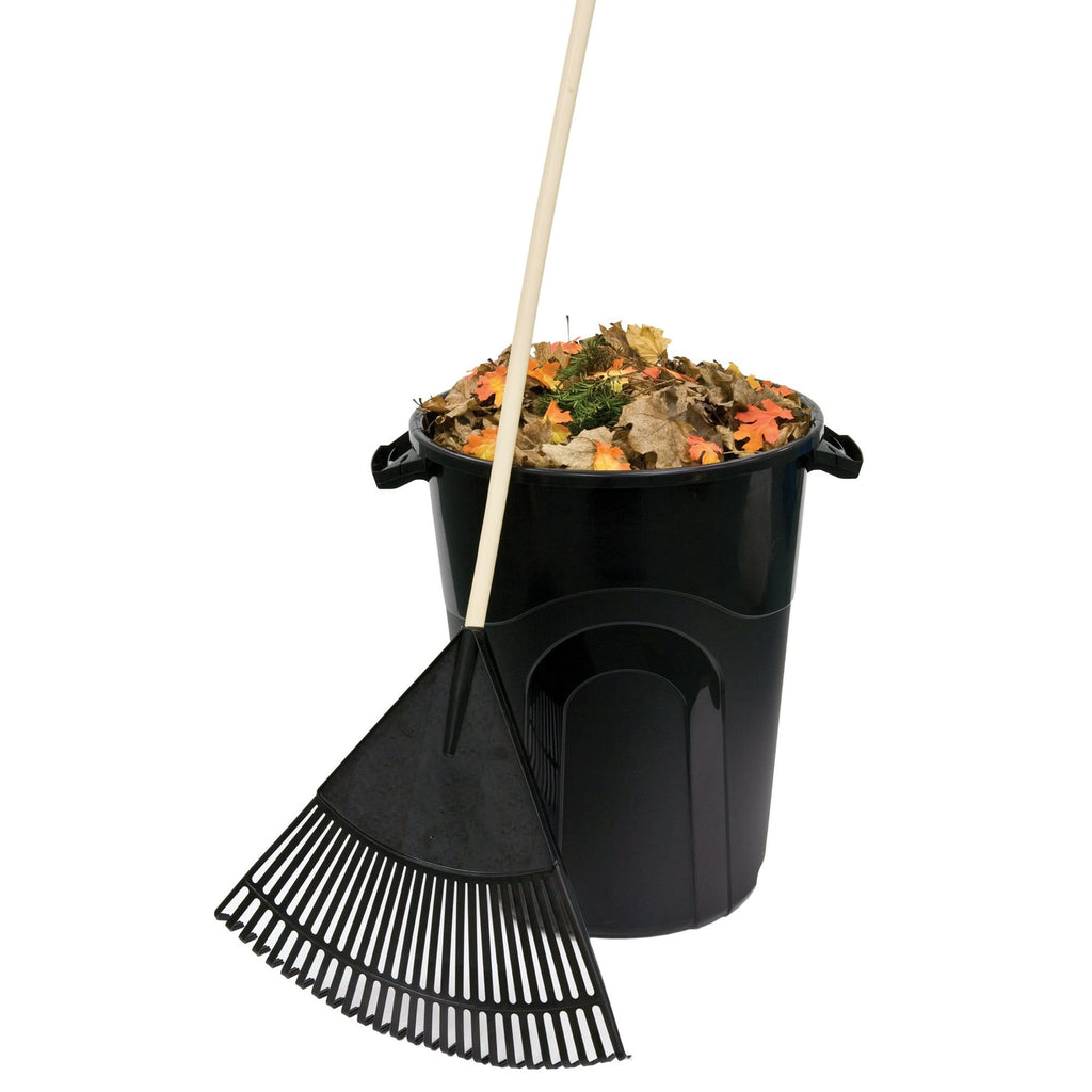 Two Click-Lock Trash Cans for Deck, Patio, Garage, or Office