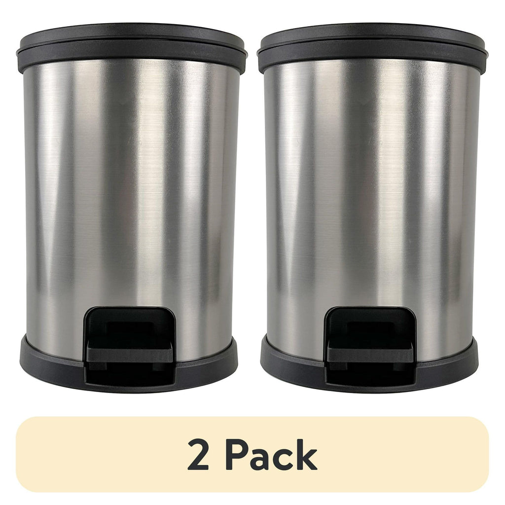 Compact Trash Can for Small Bathroom Spaces