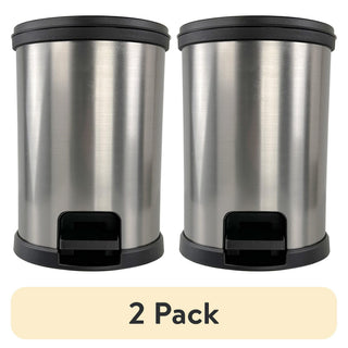 Compact Trash Can for Small Bathroom Spaces