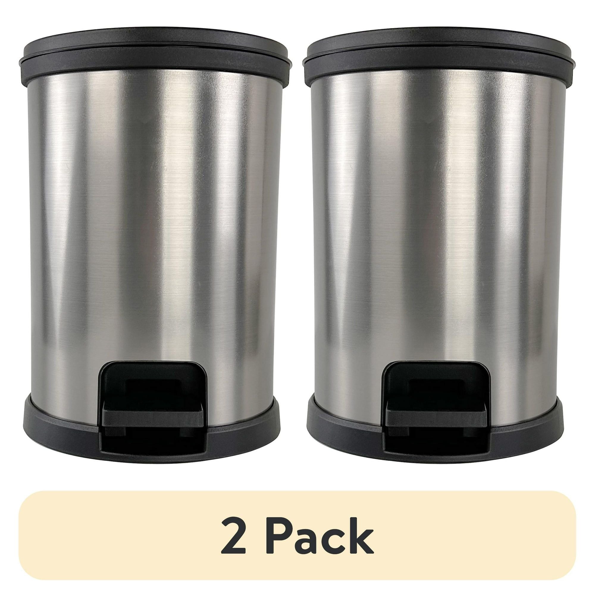 Compact Trash Can for Small Bathroom Spaces