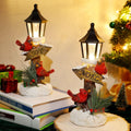 Lighted Red Cardinal Christmas Tabletop Decorations