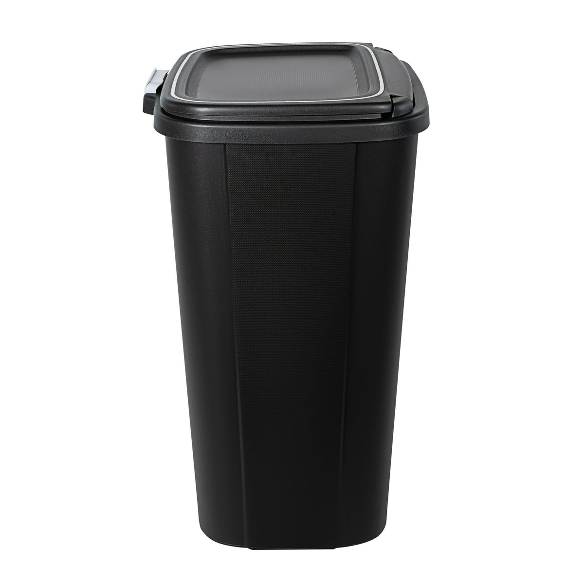 Kitchen Trash Can with Odor-Blocking Touch Lid and Flat-Back Design