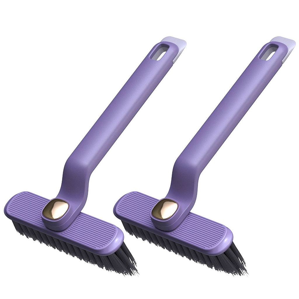 Rotating Crevice Cleaning Brush with Clip and Spade