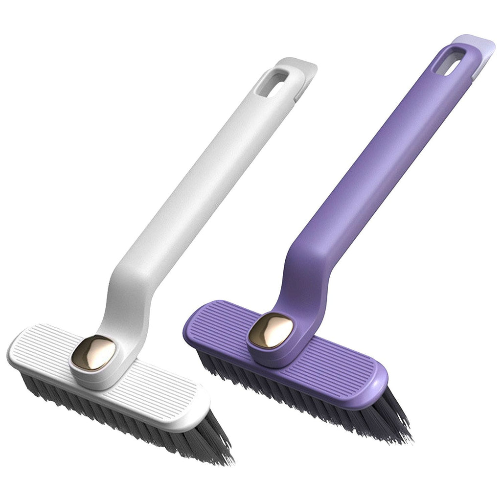 Rotating Crevice Cleaning Brush with Clip and Spade