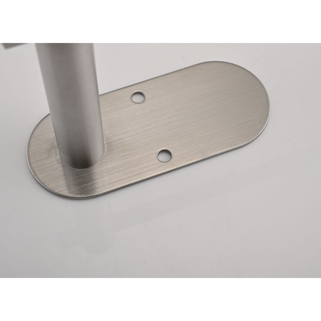 Two Wall-Mounted Paper Towel Holders with Flexible Installation