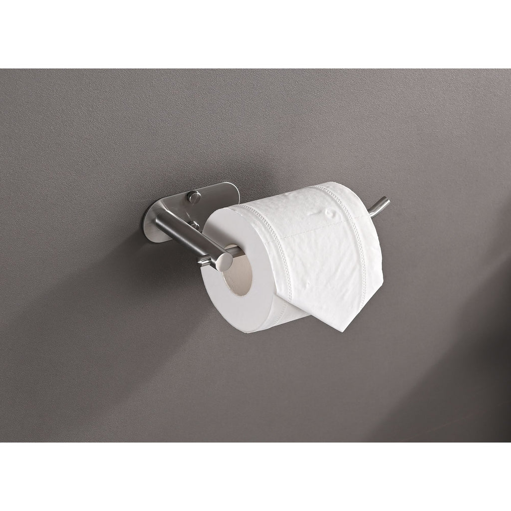 Two Wall-Mounted Paper Towel Holders with Flexible Installation