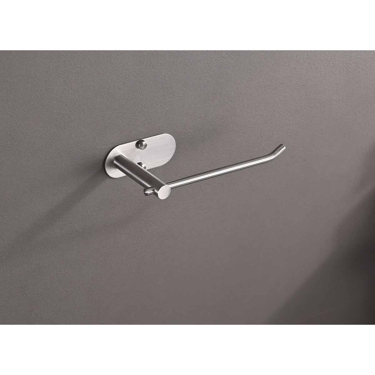 Two Wall-Mounted Paper Towel Holders with Flexible Installation