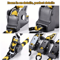 Two-Pack Retractable Ratchet Straps with Storage Bag