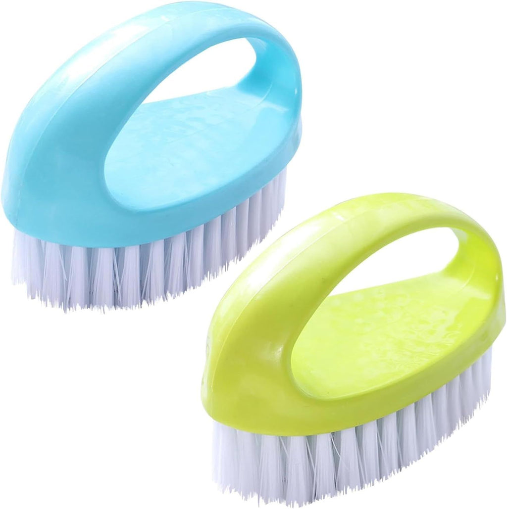 Two-Piece Multipurpose Household Scrub Brush Set