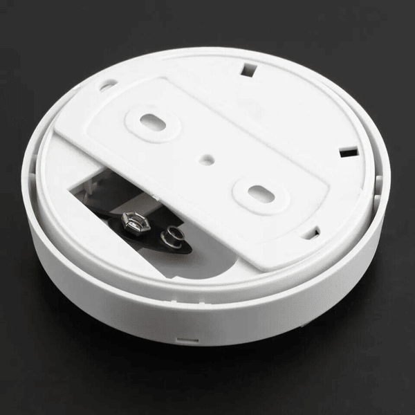 Two-Pack Photoelectric Smoke Alarms with Test Buttons