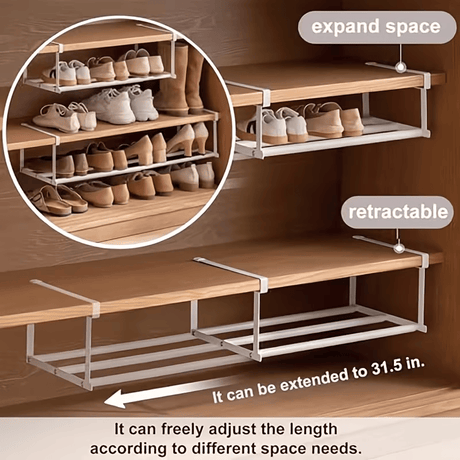 Maximize Your Shoe Cabinet Space with Hanging Organizer