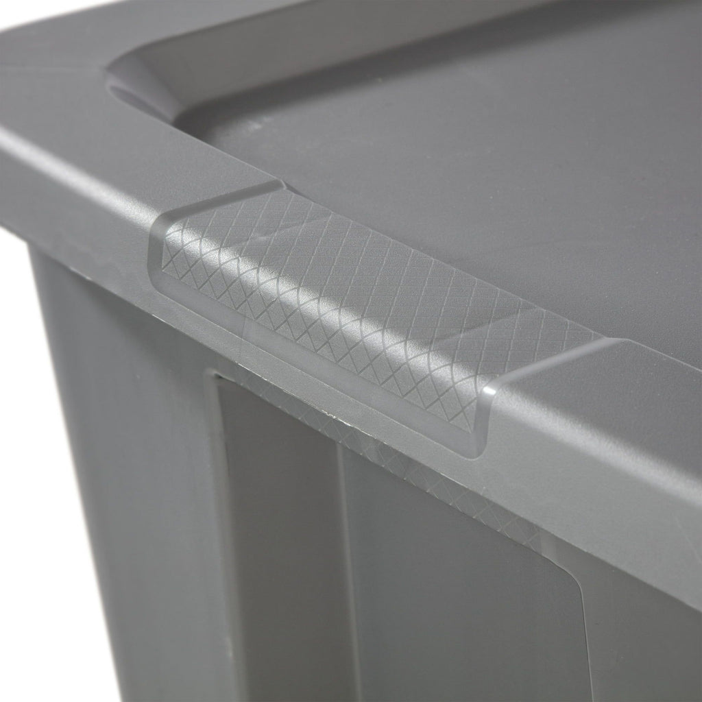 Two Extra-Large Storage Bins for Stackable Organization