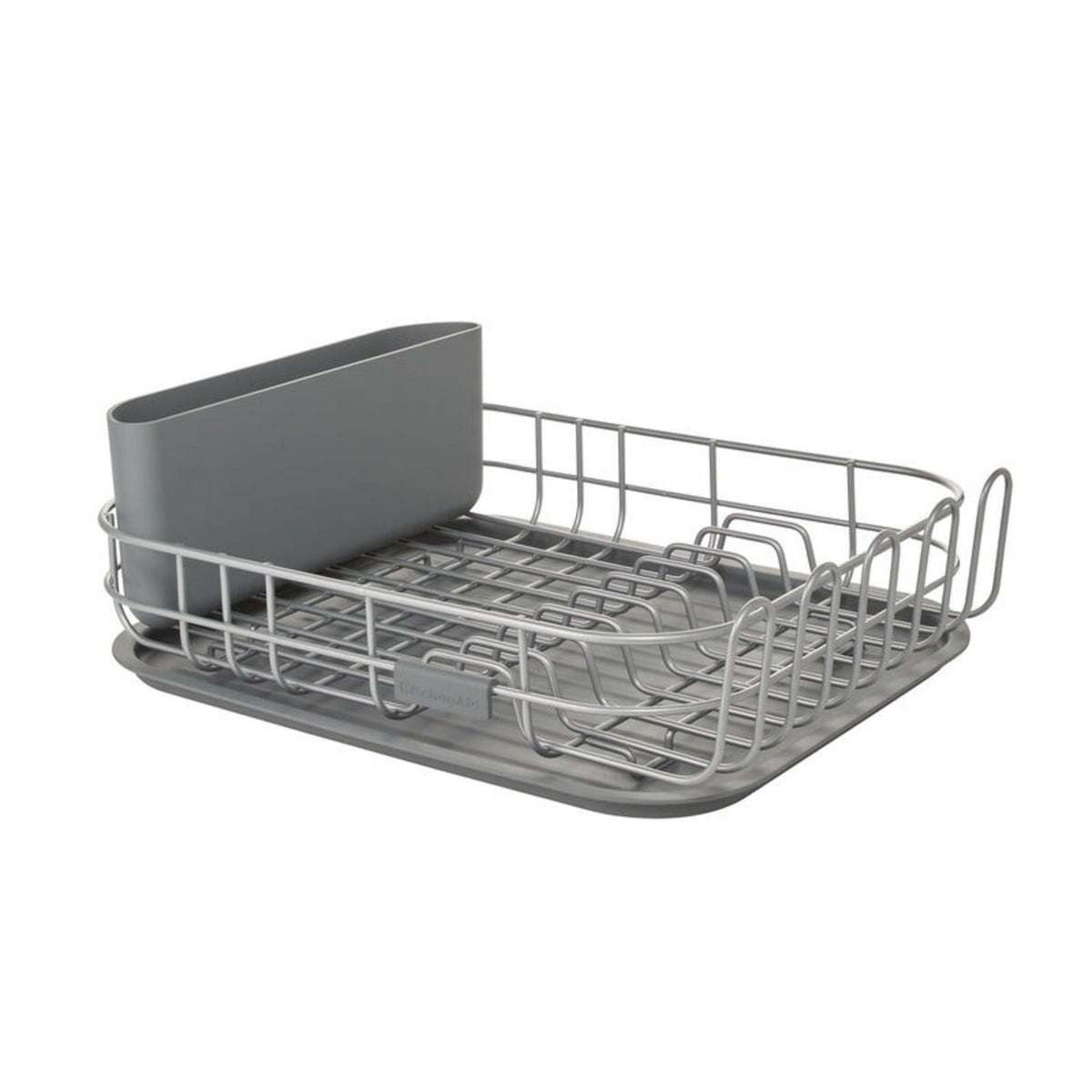 Low-Profile Dish Drying Rack Set for Tidy Kitchen Counters