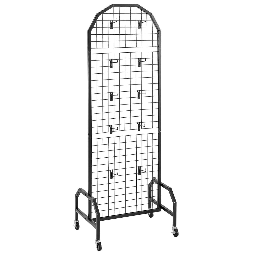 Versatile Wire Grid Wall Panels for Display and Storage