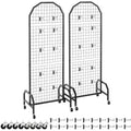 Versatile Wire Grid Wall Panels for Display and Storage