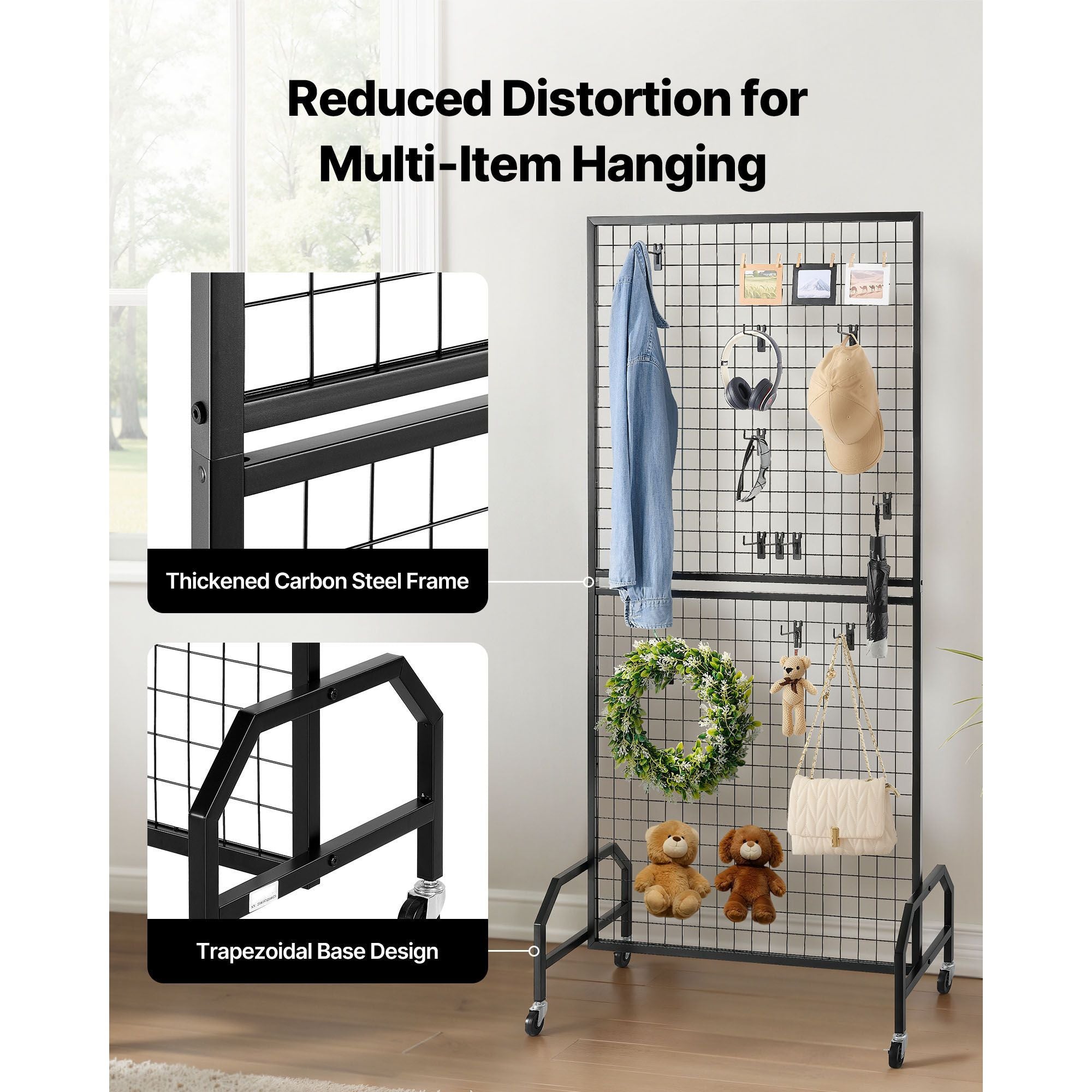 Bring Order to Your Space with a Versatile Grid Wall Organizer