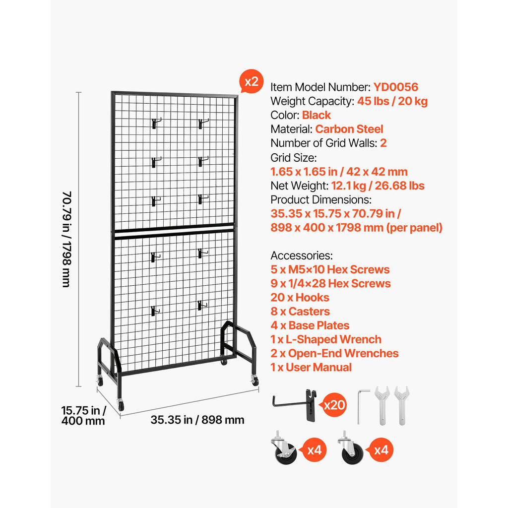 Bring Order to Your Space with a Versatile Grid Wall Organizer