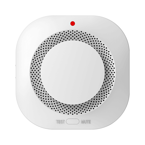 2-Pack Smoke Alarm with Photoelectric Sensor for Home Fire Protection