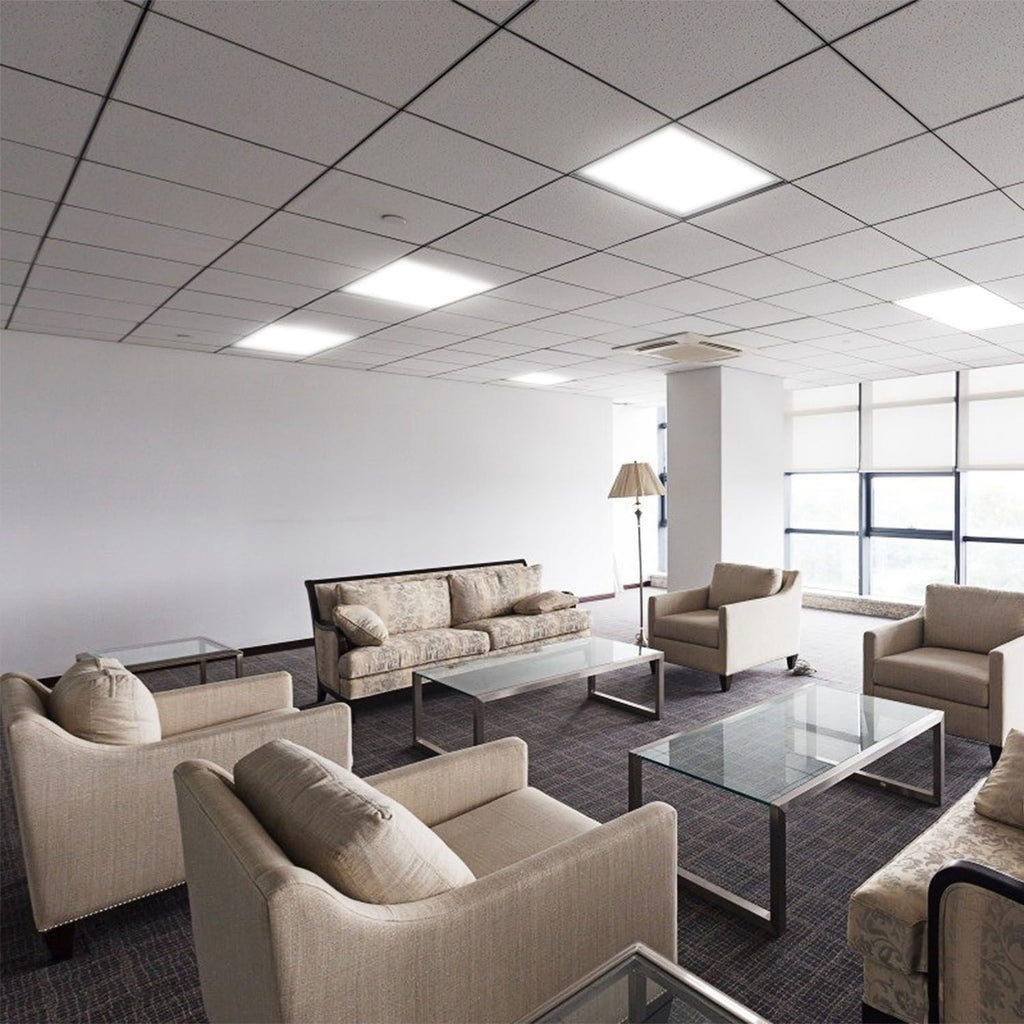Two-Panel Edge-Lit Ceiling Light Set