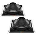 Trim-to-Fit Flashing Boots for Roof Pipe Openings