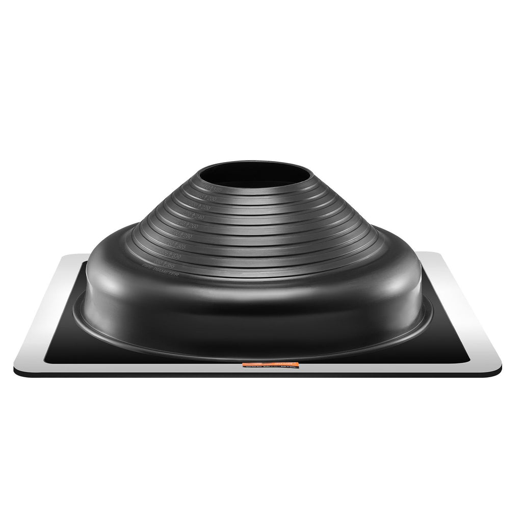 Trim-to-Fit Flashing Boots for Roof Pipe Openings
