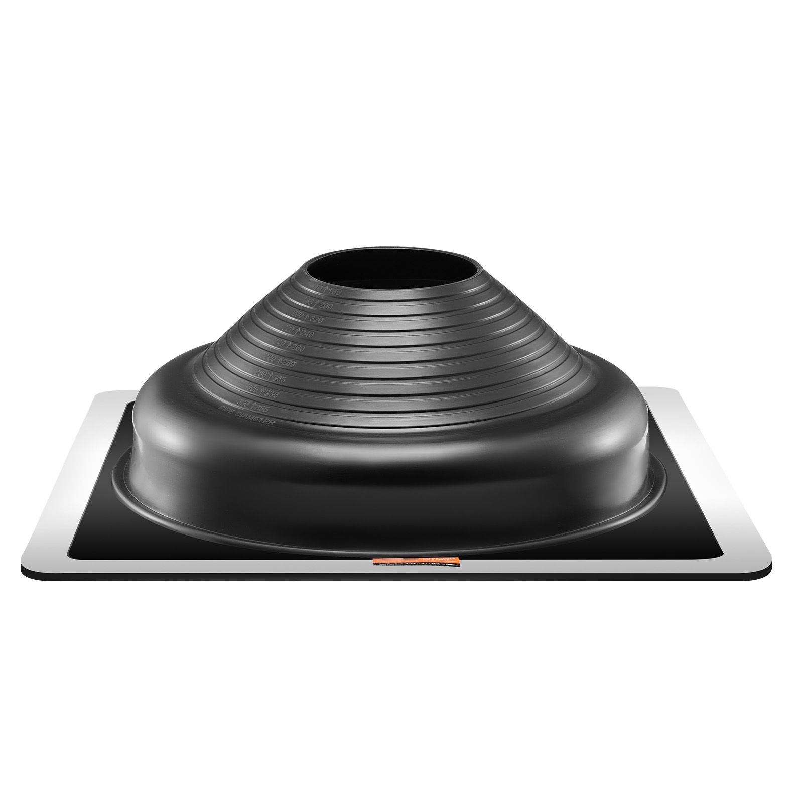 Trim-to-Fit Flashing Boots for Roof Pipe Openings
