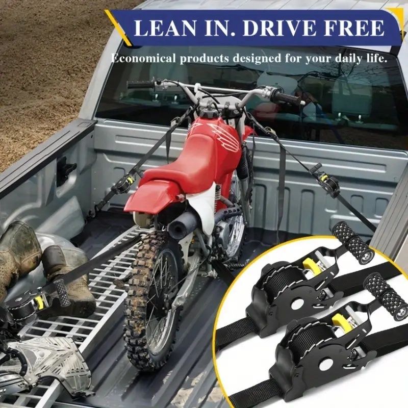 Automatic Self-Tightening Cargo Tensioner Set