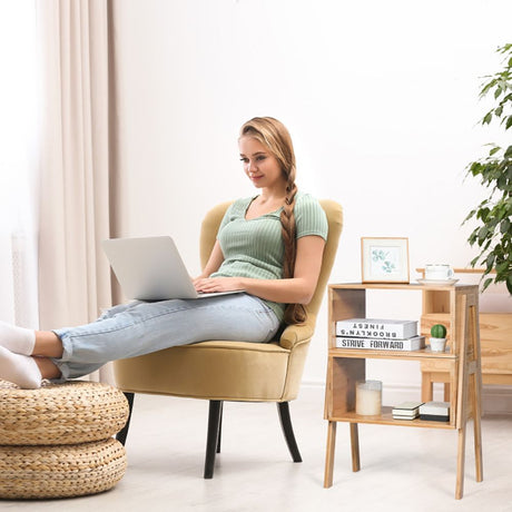 Two-Piece Stackable Accent Table Set