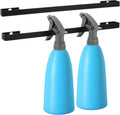 Two Wall-Mounted Spray Bottle Racks for Garage Detailing
