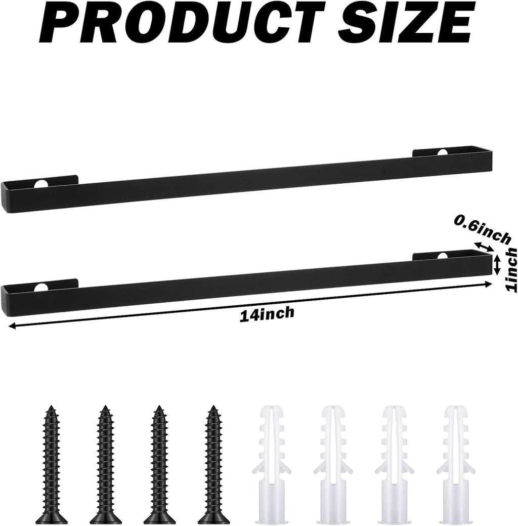 Two Wall-Mounted Spray Bottle Racks for Garage Detailing