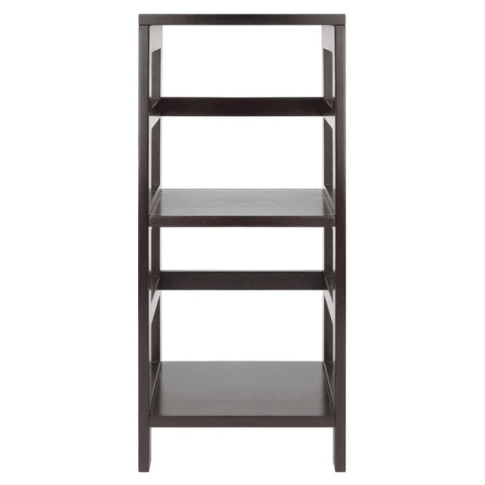 2-Section Open Shelf, Espresso Finish (Shipment from Walmart)