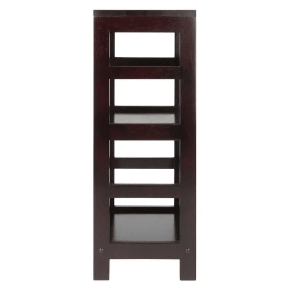 2-Section Open Shelf, Espresso Finish (Shipment from Walmart)