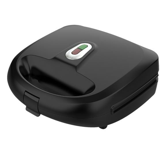2-Slice Waffle & Sandwich Maker with Removable Ceramic Nonstick Plates