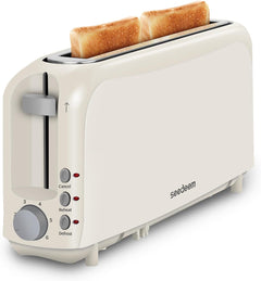 2 Slice Slim Toaster with 10- Long Slot for Bagels & Artisan Bread