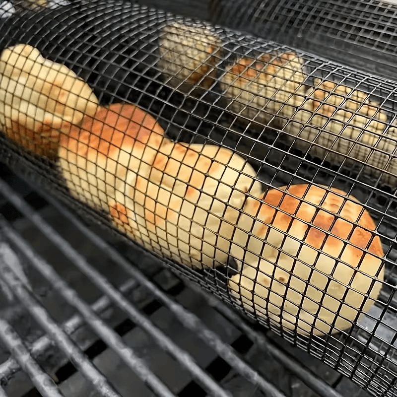 Barbecue Cage and Hook Set for Outdoor Grilling